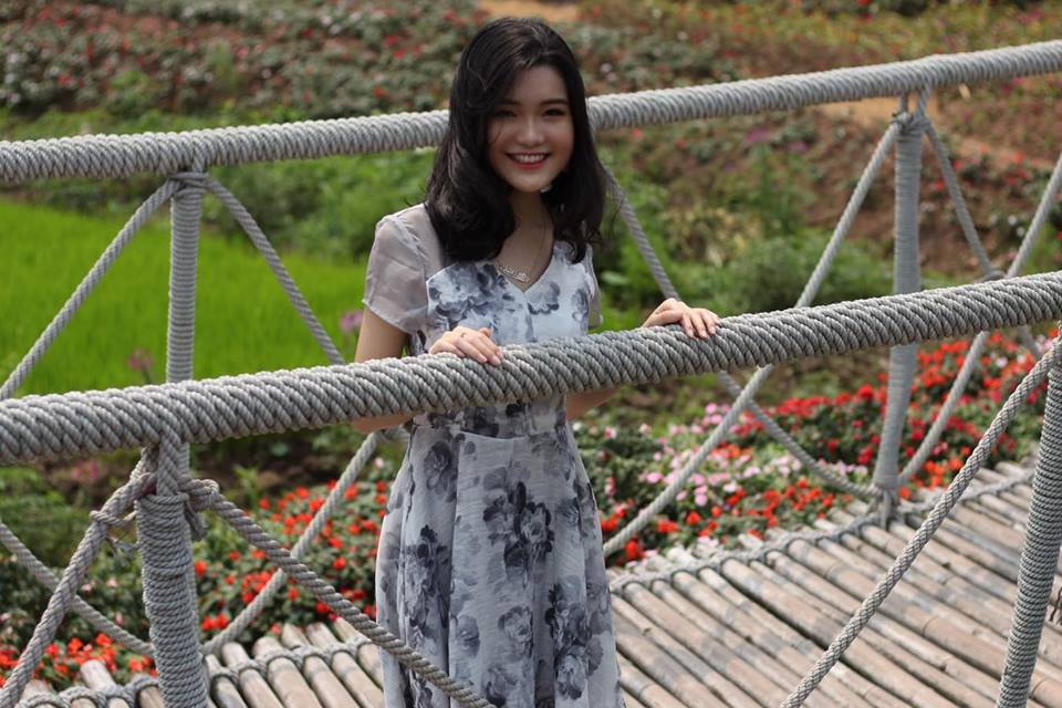 Nhan sắc của nữ sinh thanh lịch trường Nguyễn Bỉnh Khiêm